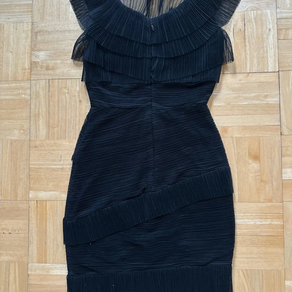 BCBGMAXAZRIA Briana Pleated Tulle bodycon dress - Picture 14 of 16